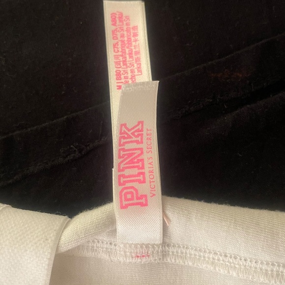 Pink by Victoria’s Secret silver and gold be dead top size M - Picture 3 of 5